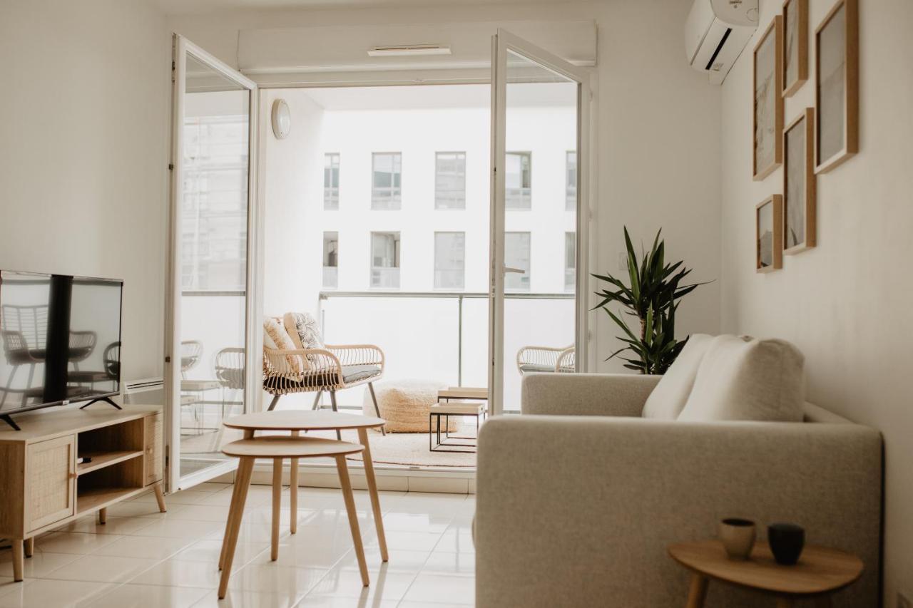 Bel Appartement Climatise Avec Place De Parking Marseille Exteriör bild